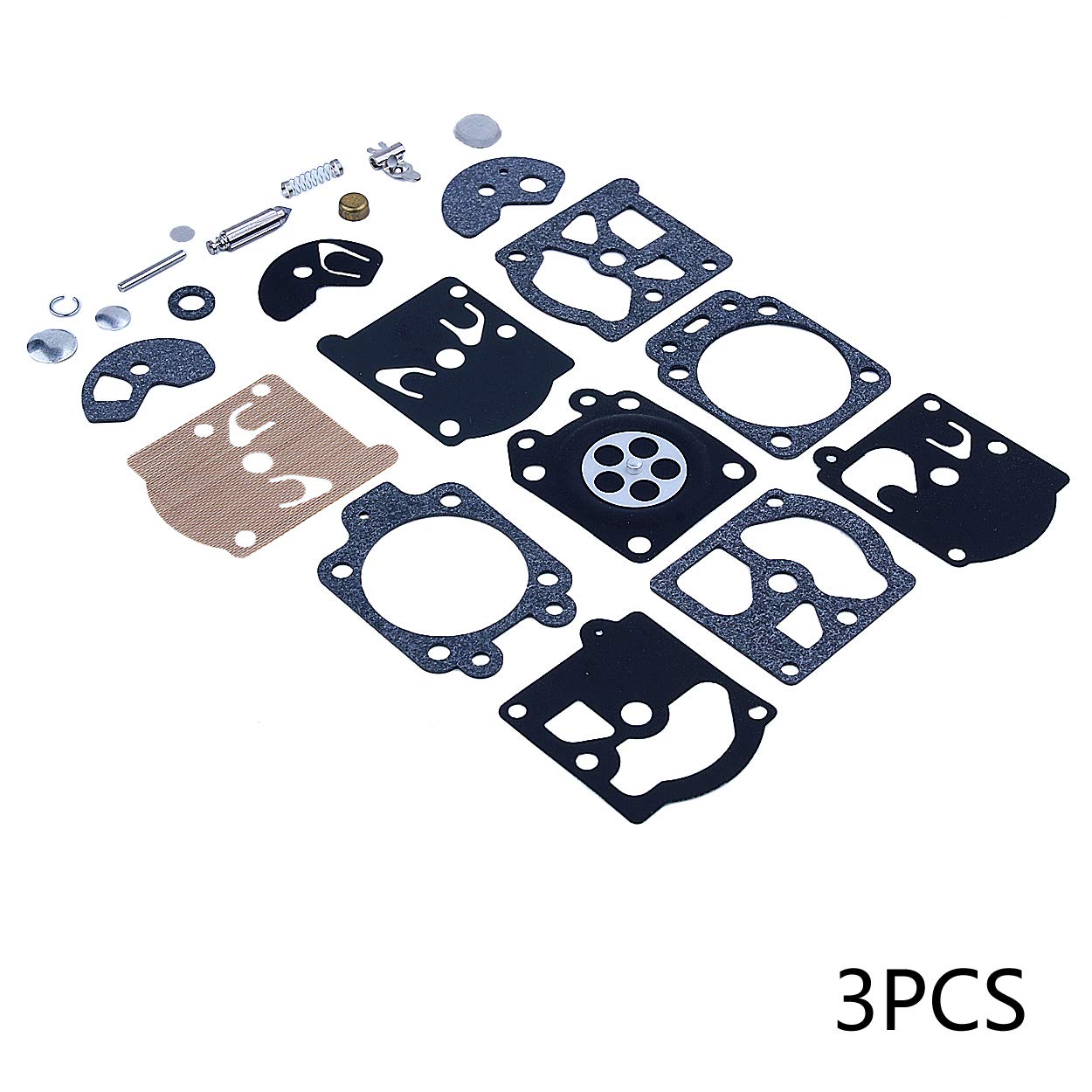 Poweka Vergaser Reparatursatz - Kompatibel Mit Walbro K10-WAT WA/WT Serie | Für Motorsägen