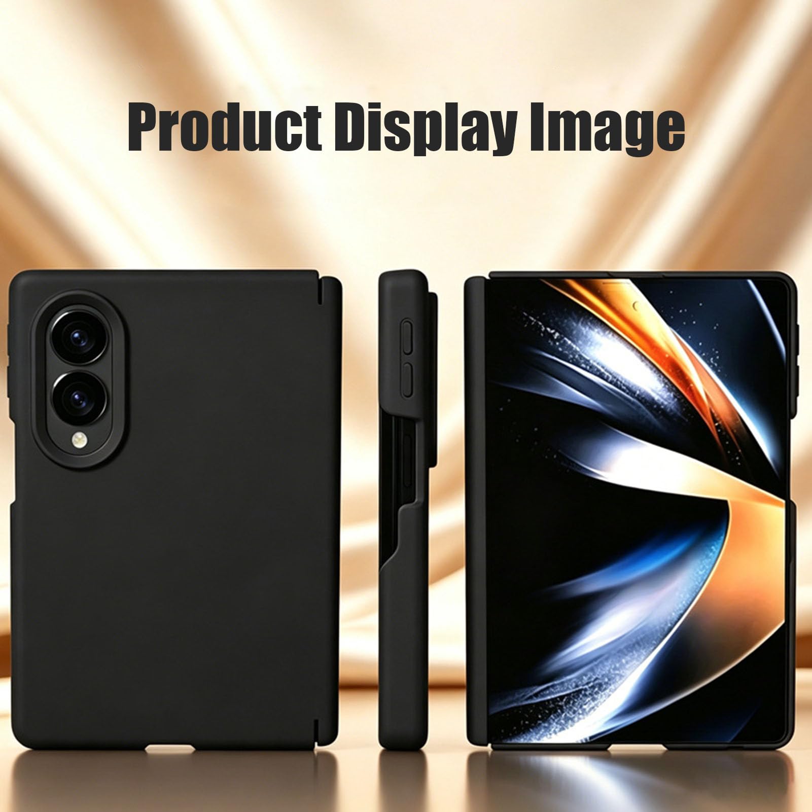 Funda Delgada para Samsung Galaxy Z Fold 8, Silicona Líquida