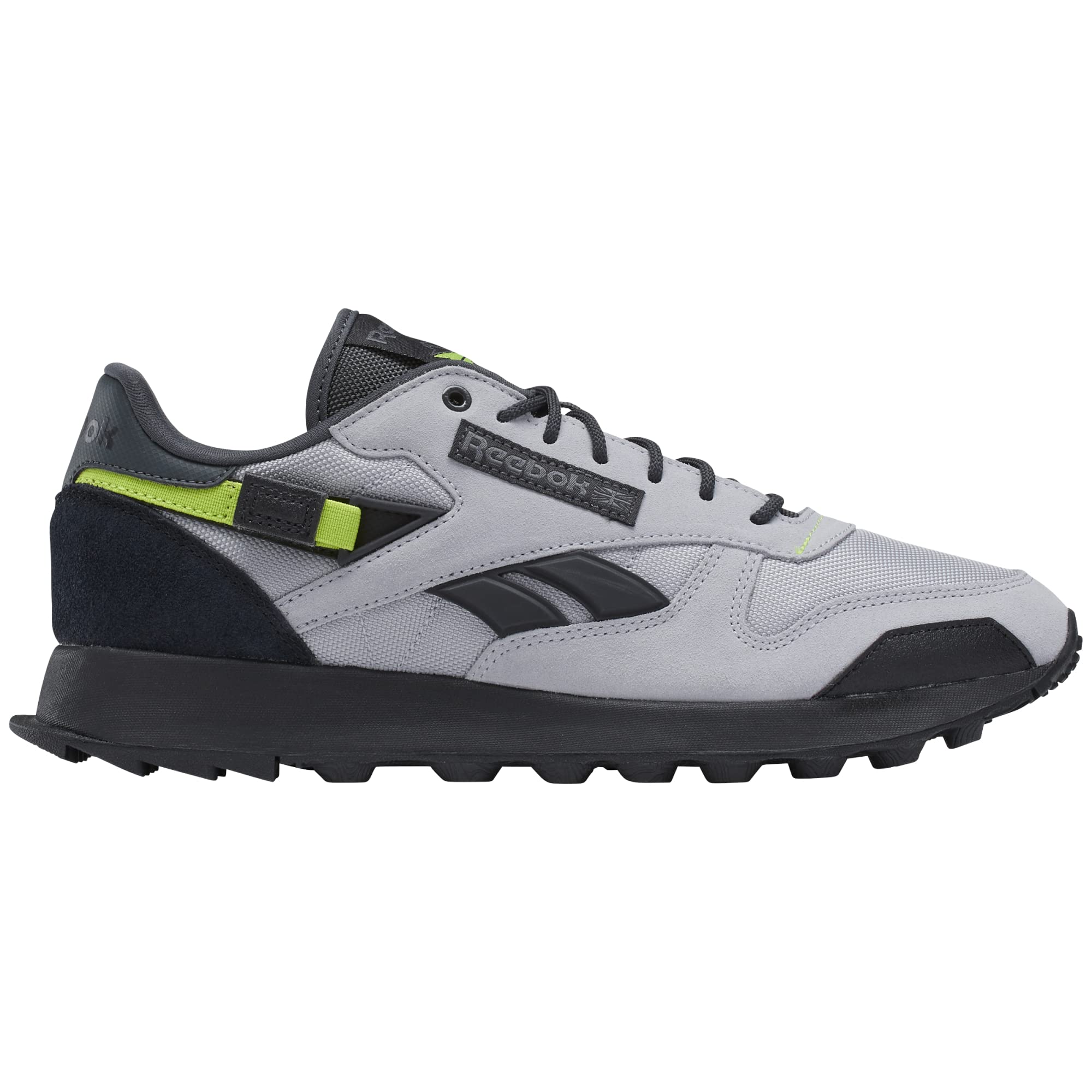 Reebok Unisex Classic Leather Sneaker, Cold Grey/Cold Grey/Black, 5 US Men