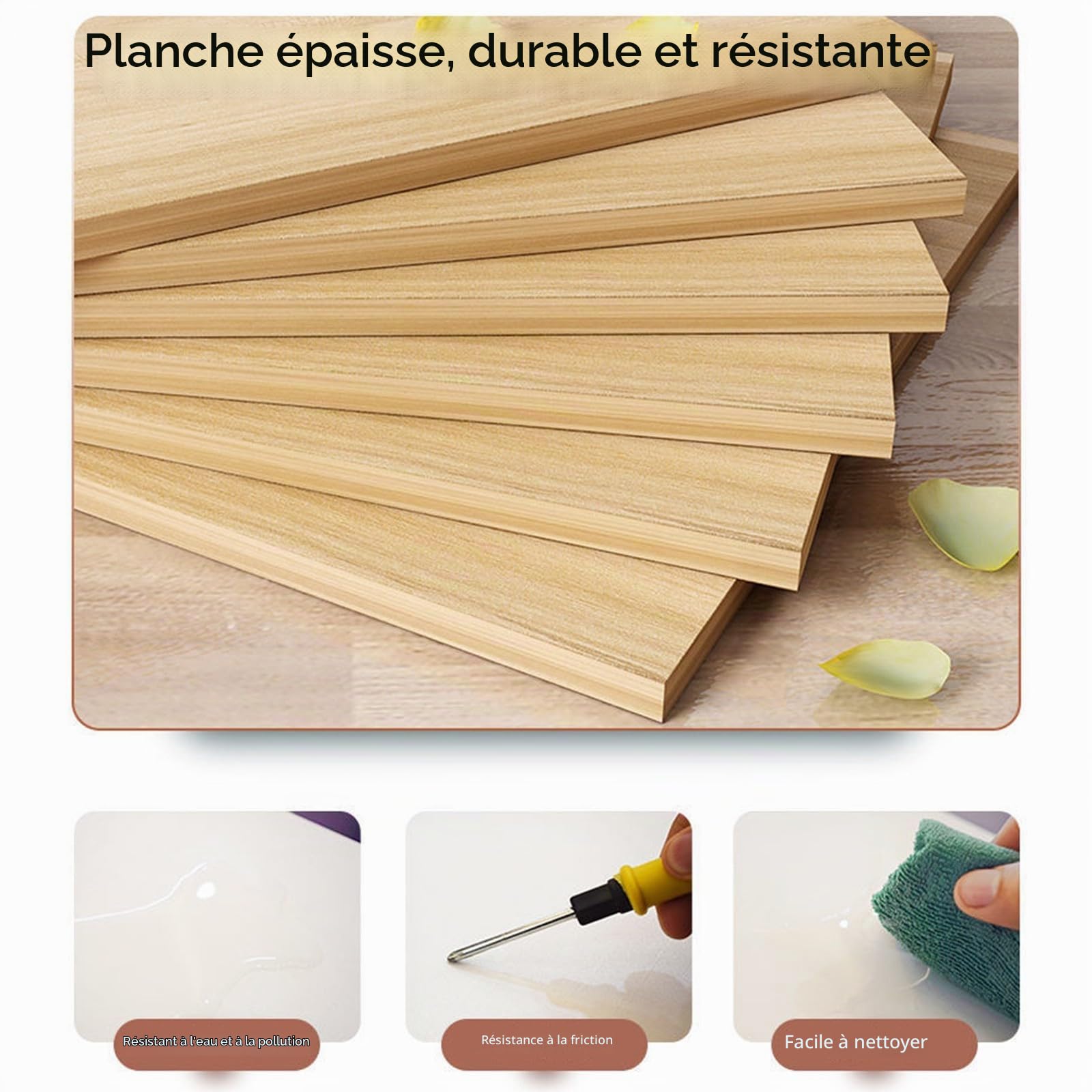 Comptoir de Caisse de détail, Table de réception de Bureau d'ordinateur en Bois Moderne et Simple, Petit comptoir de réception, pour Le Bureau de la Clinique du Magasin A,L60cm