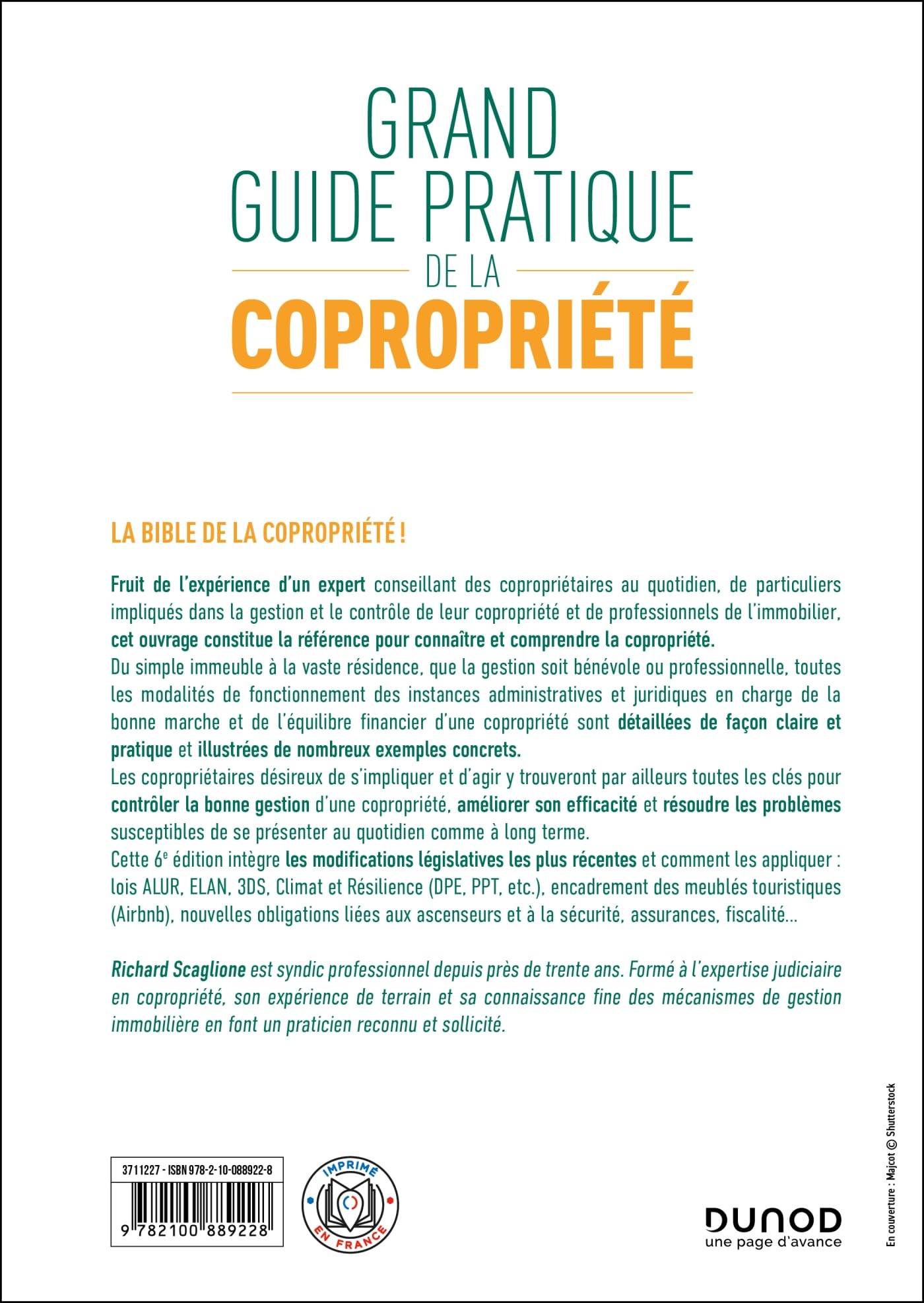Grand guide pratique de la copropriété - 6e éd.