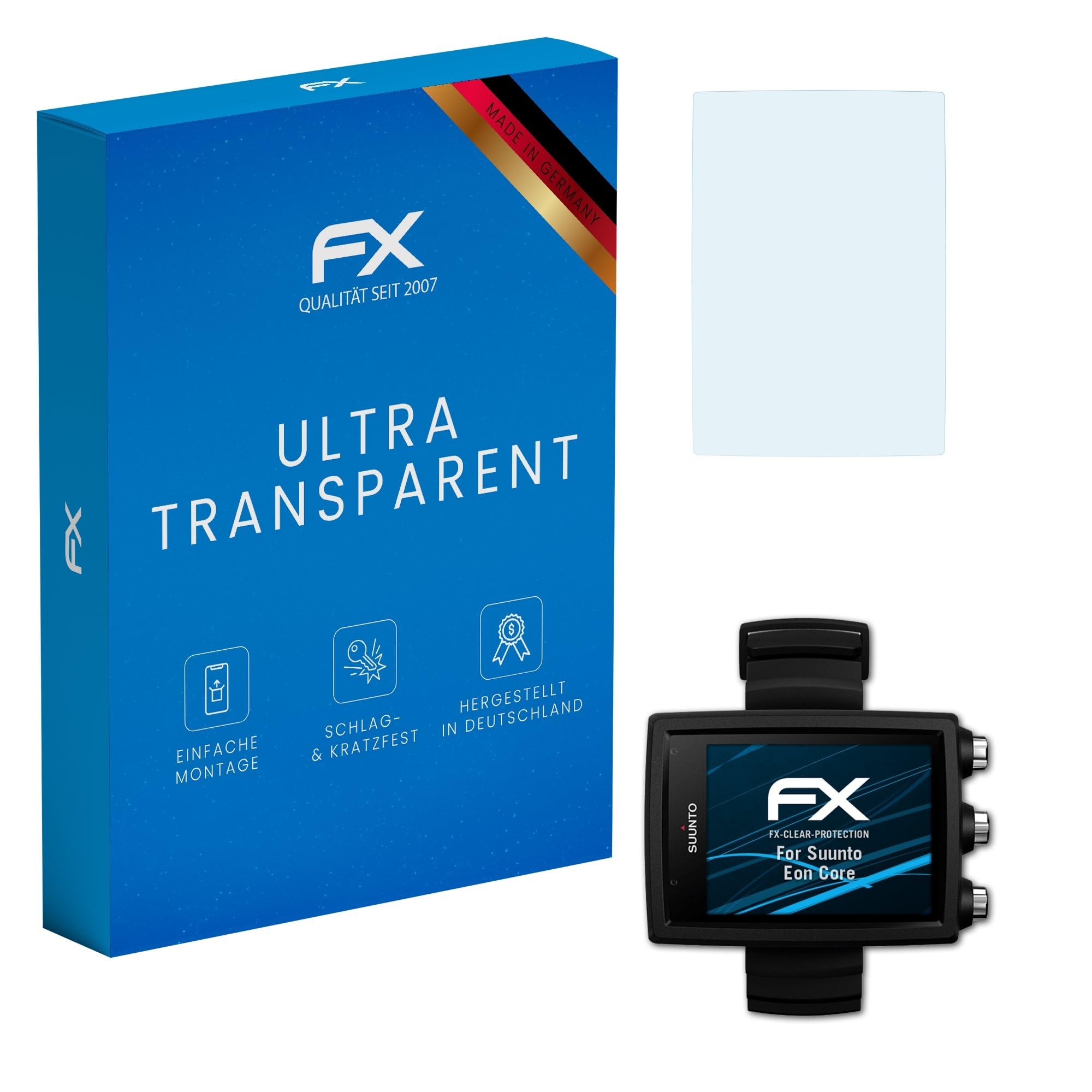 AtFoliX Film Protection D'écran Compatible Avec Suunto Zoop Novo Protecteur D'écran, Ultra-clair FX Écran Protecteur (3X