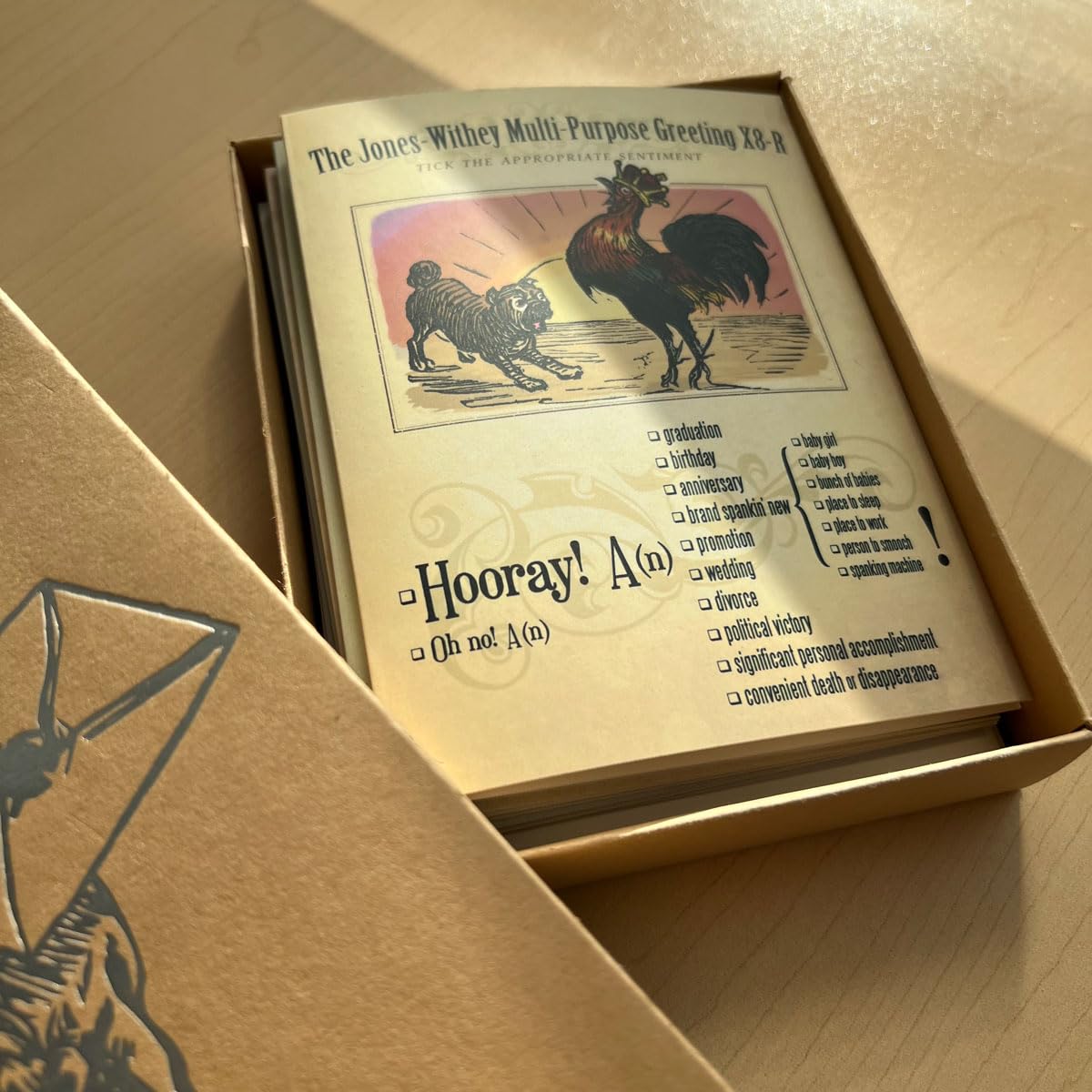 Wondermark Multi-Purpose Greeting Cards Set, 12 Cards with Envelopes in Stationery Box, All Occasion Product Image 3