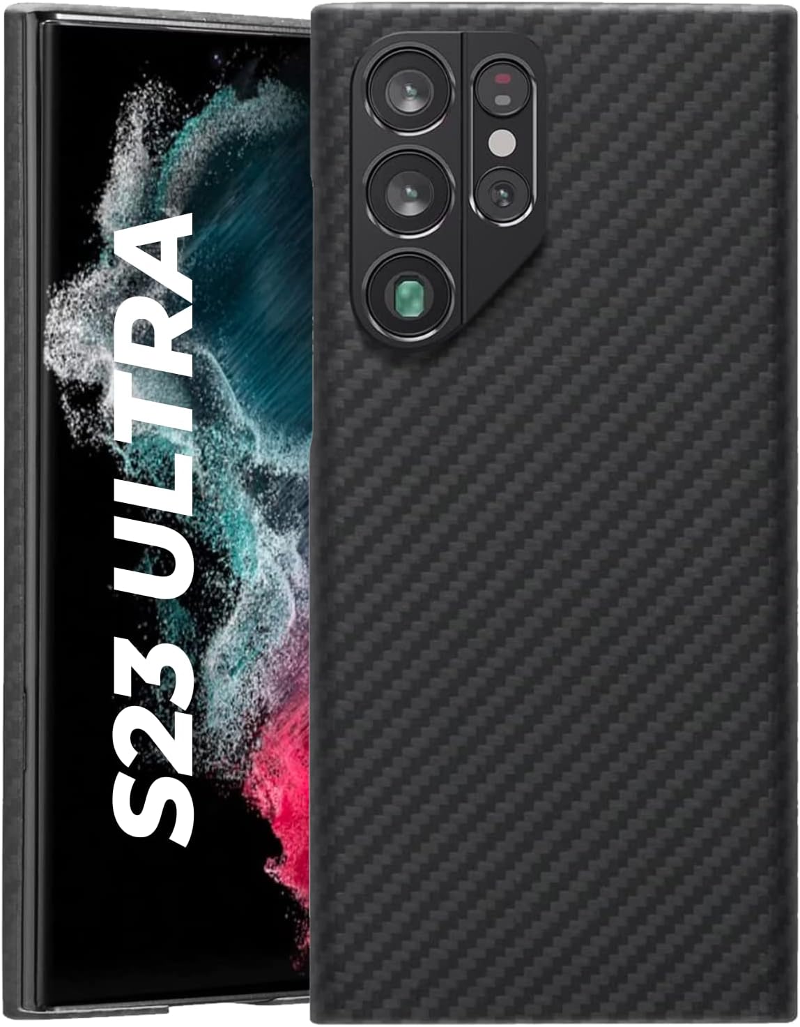 CaseBorne Thinborne Compatible with Samsung Galaxy S23 Ultra 5G Case