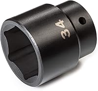 Vista 69 de TEKTON SID22008 Dado de impacto de 6 puntos de 5/16 pulgada impulsor de 1/2 pulgada Profundo