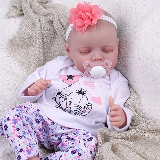 BABESIDE Lifelike Reborn Baby Dolls 17 Inches Realistic