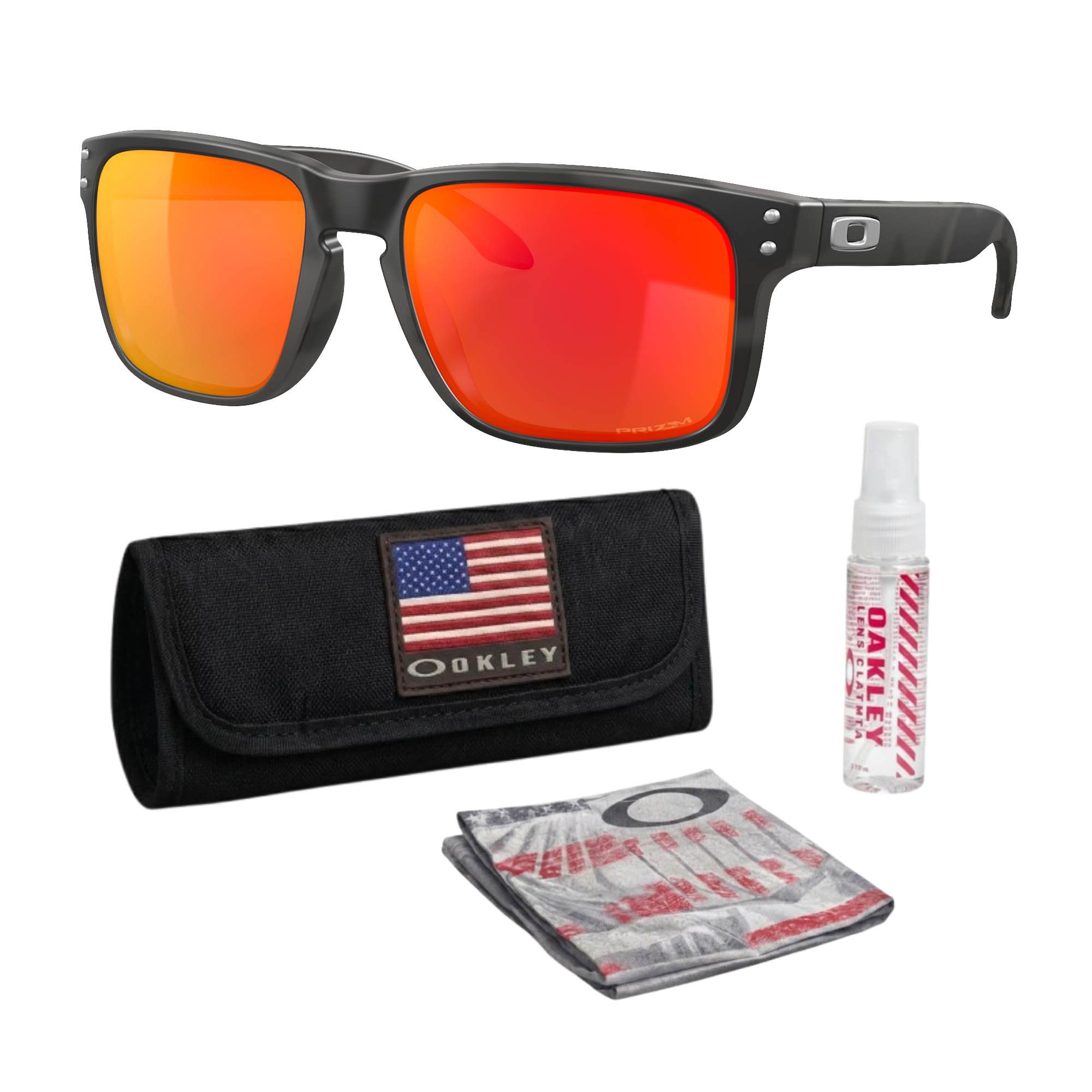 Oakley HOLBROOK BLACK CAMO COLLECTION OO9102 Sunglasses With Official Kit