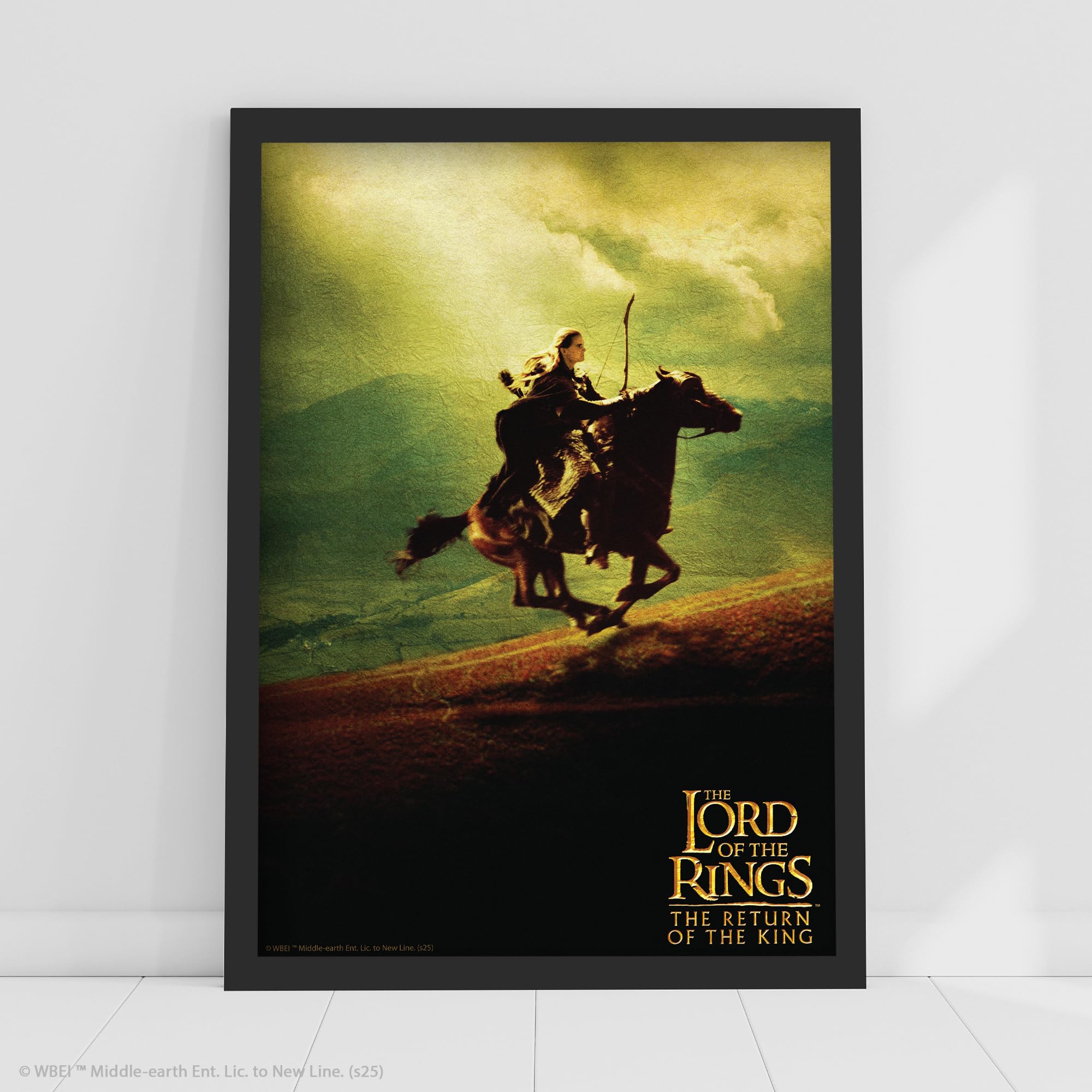 Themed Multicolour The Lord Of The Rings Print - The Return Of The King Legolas Poster Wall Art (21Cm X 29.7Cm - A4)