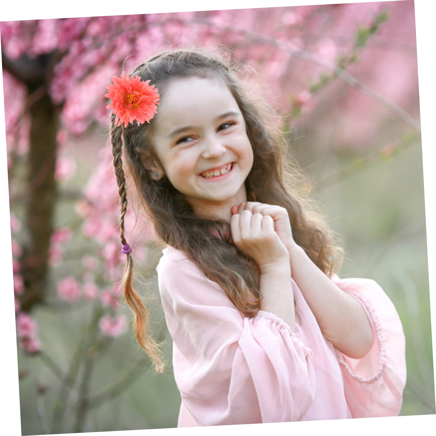 VICASKY 63 Pezzi Forcina Di Fiori Fermagli Per Le Donne Accessori Floreali Per Fermagli a Fiore Per Per Per Bambini Per Da Ragazza Ferro
