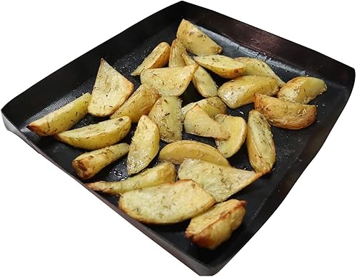Miniatura 8 de Firsmat Cesta de cocina sólida de PTFE para hornos rápidos,Bandeja rápida de la cesta del horno para las patatas fritas de pollo Sub Roll Pan