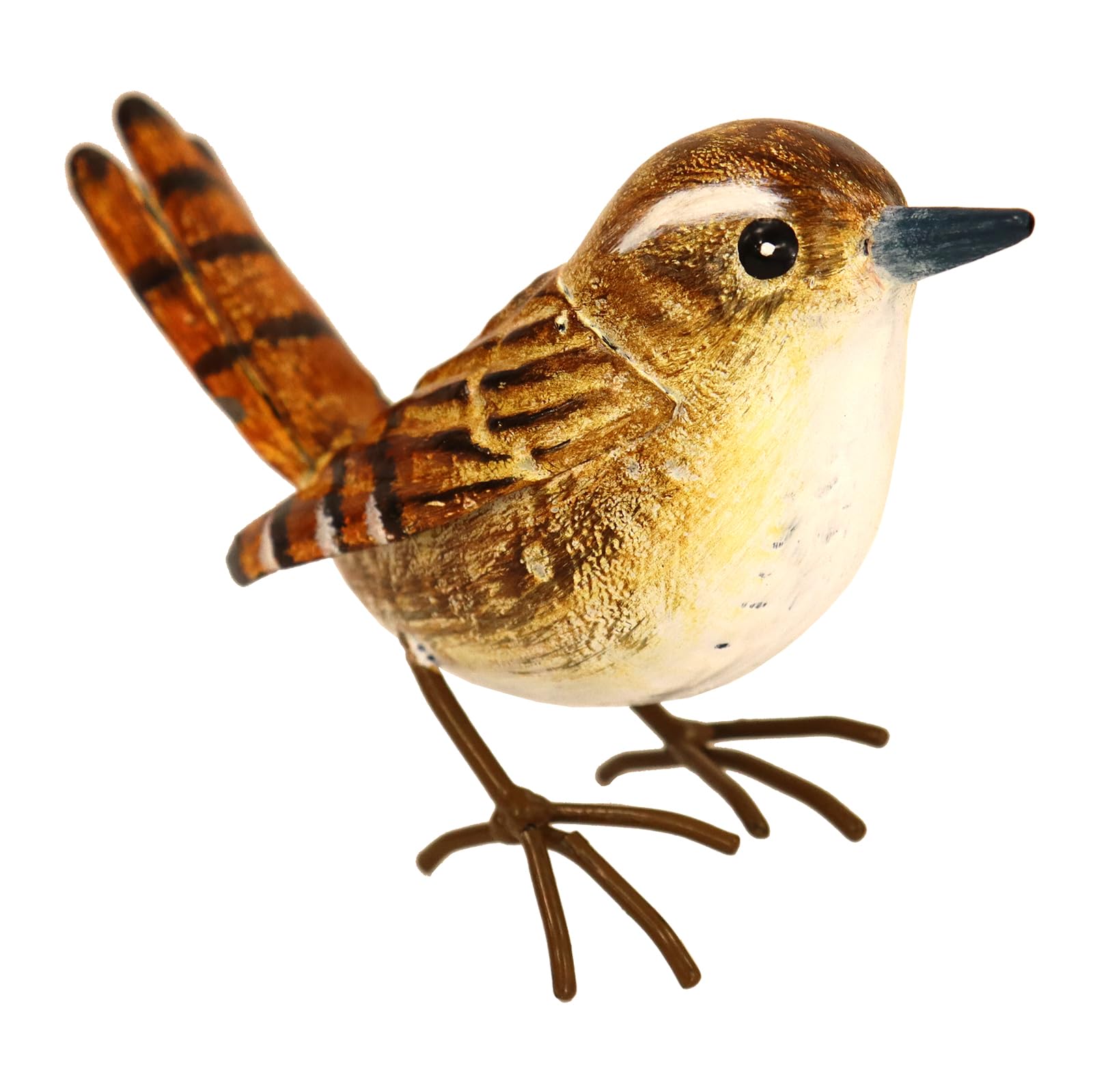 Primus Small Metal Wren, Realistic, 7cm x 5cm x 11.5cm