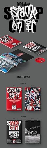 GOT the beat Stamp On It 1er Mini álbum CD+Póster+Folleto+Postal+Tarjeta Fotográfica+Seguimiento (2 Versión SET)