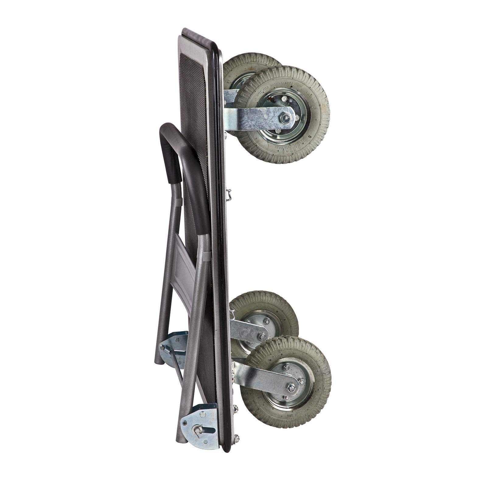 DEMA Plattformwagen XL Transportwagen 300 kg klappbar Luftbereifung | Handwagen, Rollwagen, Schiebewagen, Transportkarre, Lastenwagen, Gerätewagen, Lagerwagen, Plattformkarre, Paketwagen