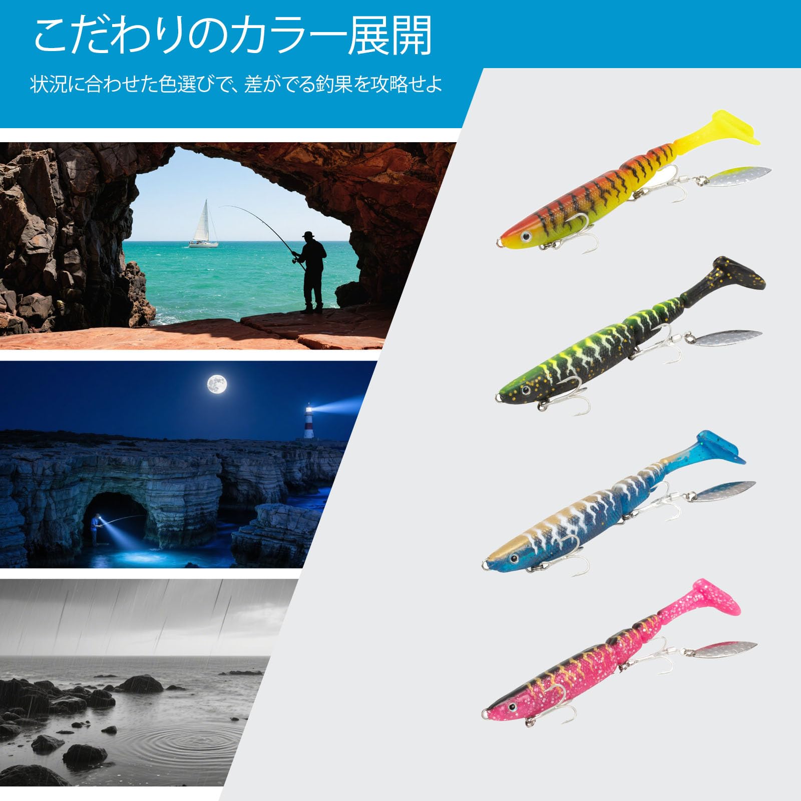 Amazon.co.jp: Kelain ジョルティ ワーム ブルーブルー ジョルティ