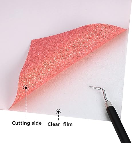 Vista 15 de HTV - Rollos de vinilo de transferencia de calor negro de 12 pulgadas por 8 pies, rollo en rollo para planchar en camisetas, fácil de cortar