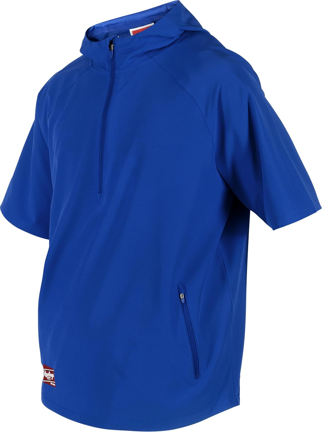 Rawlings Boys Rawlings | Colorsync Short Sleeve Hooded Cage Jacket | Youth Sizes | Multiple Colors - Image 4