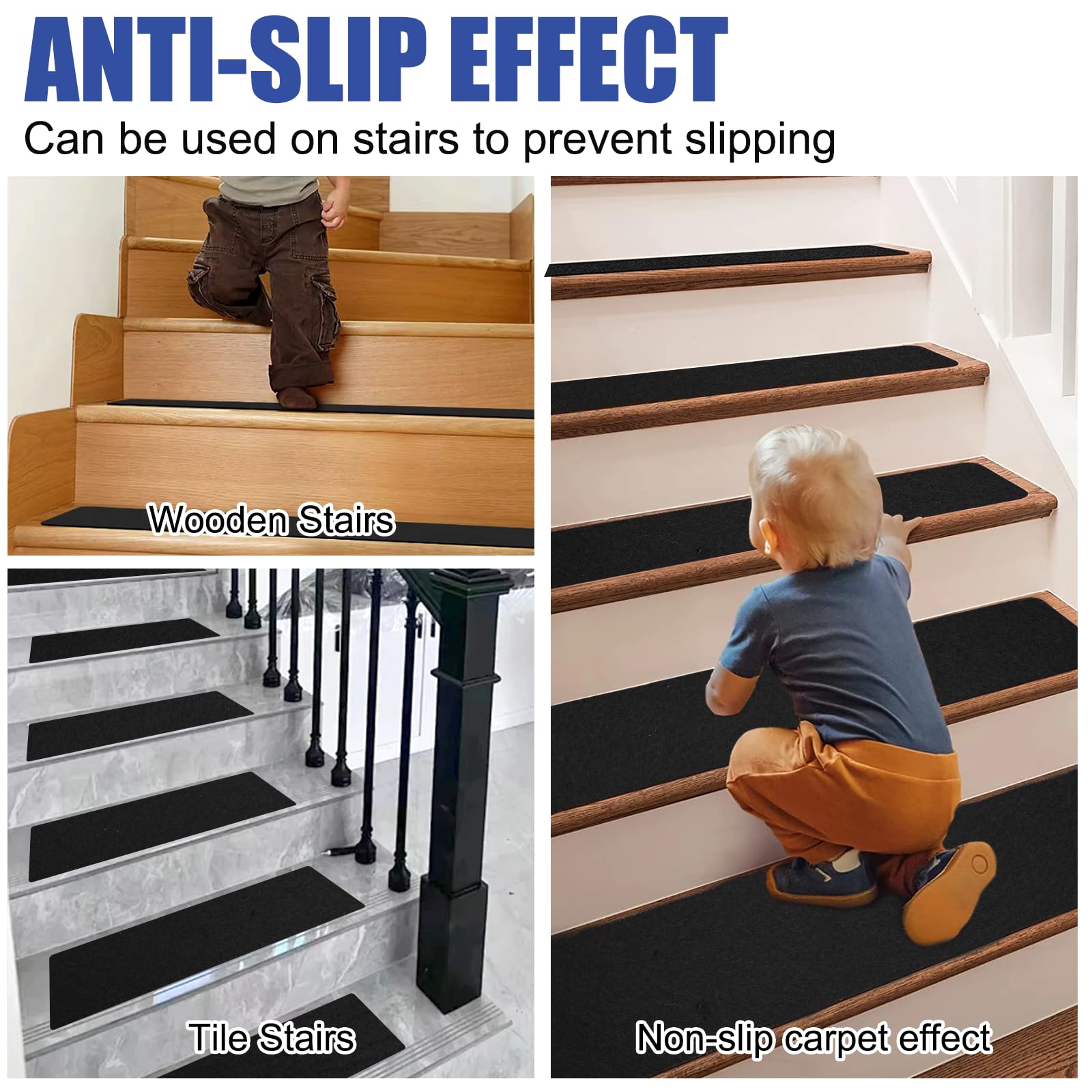 Rotolo Feltro Adesivo Nero 30x200 Cm - Feltrini Per Mobili, Sedie E DIY | Antiscivolo E Antigraffio - Foto 6