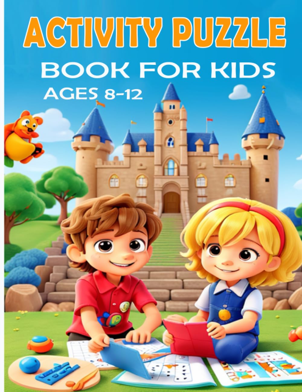 Activity Puzzle book for kids ages 8-12: The Fun Way to Learn - Activity book for 8-12 years old (Mindful Adventures for kids : Enchanting Activity Books for Endless Learning and Fun)