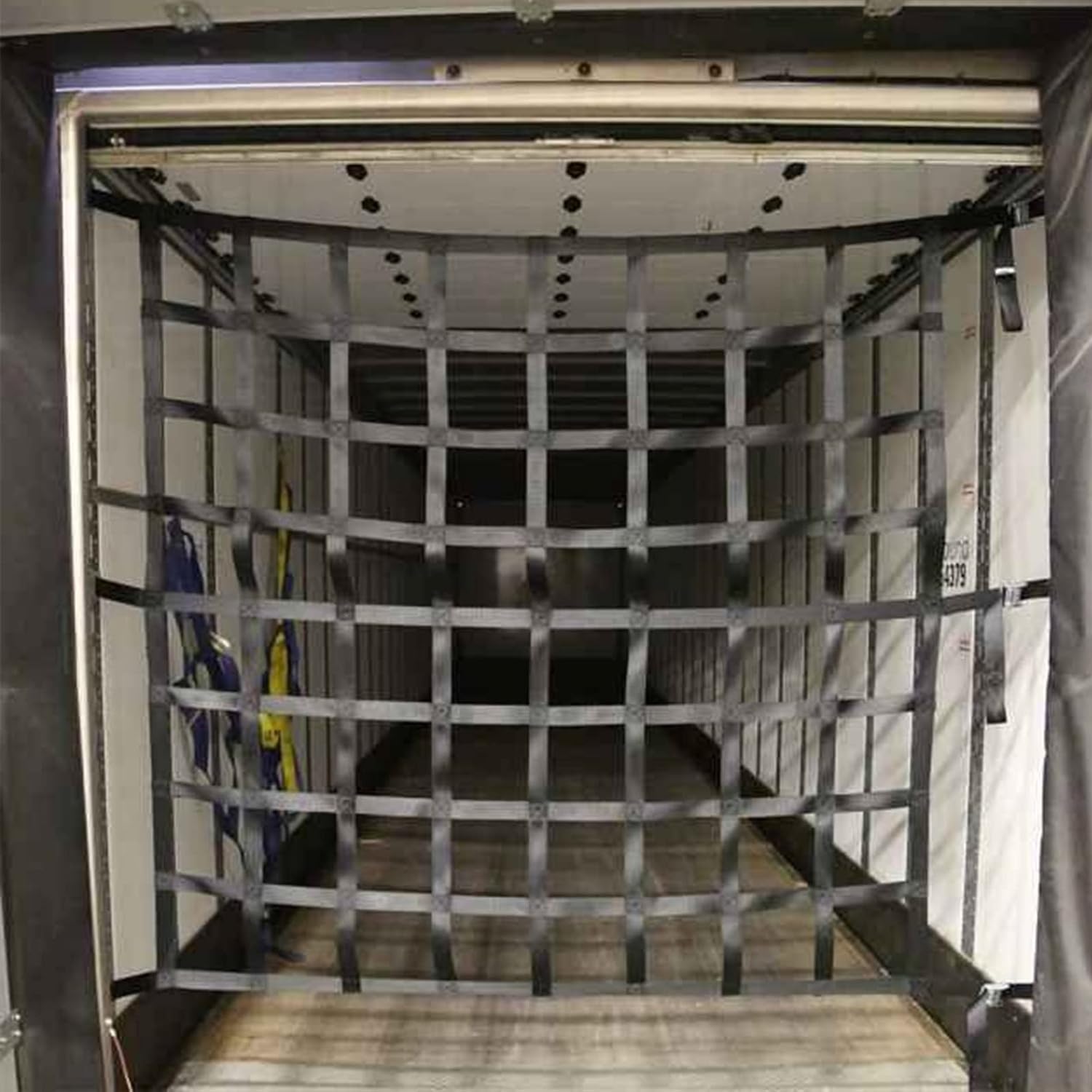 Correas de Seguridad para elevación de Carga. Redes de elevación de Carga de Alta Resistencia para Trabajos de Aparejo, Movimiento, Remolque e izamiento en la construcción (Malla de 2 x 2 m,