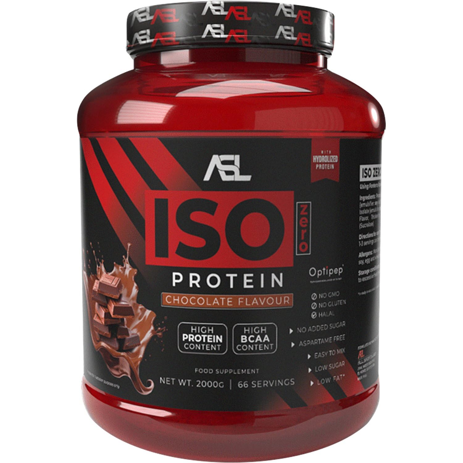 All sports lab Iso Zero Protéine Chocolat 2 kg