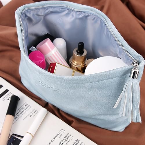 Miniatura 5 de Bolsas de maquillaje para mujer, bolsa de cosméticos de viaje, artículos estéticos, bolsa de aseo impermeable, organizador de accesorios en caja de