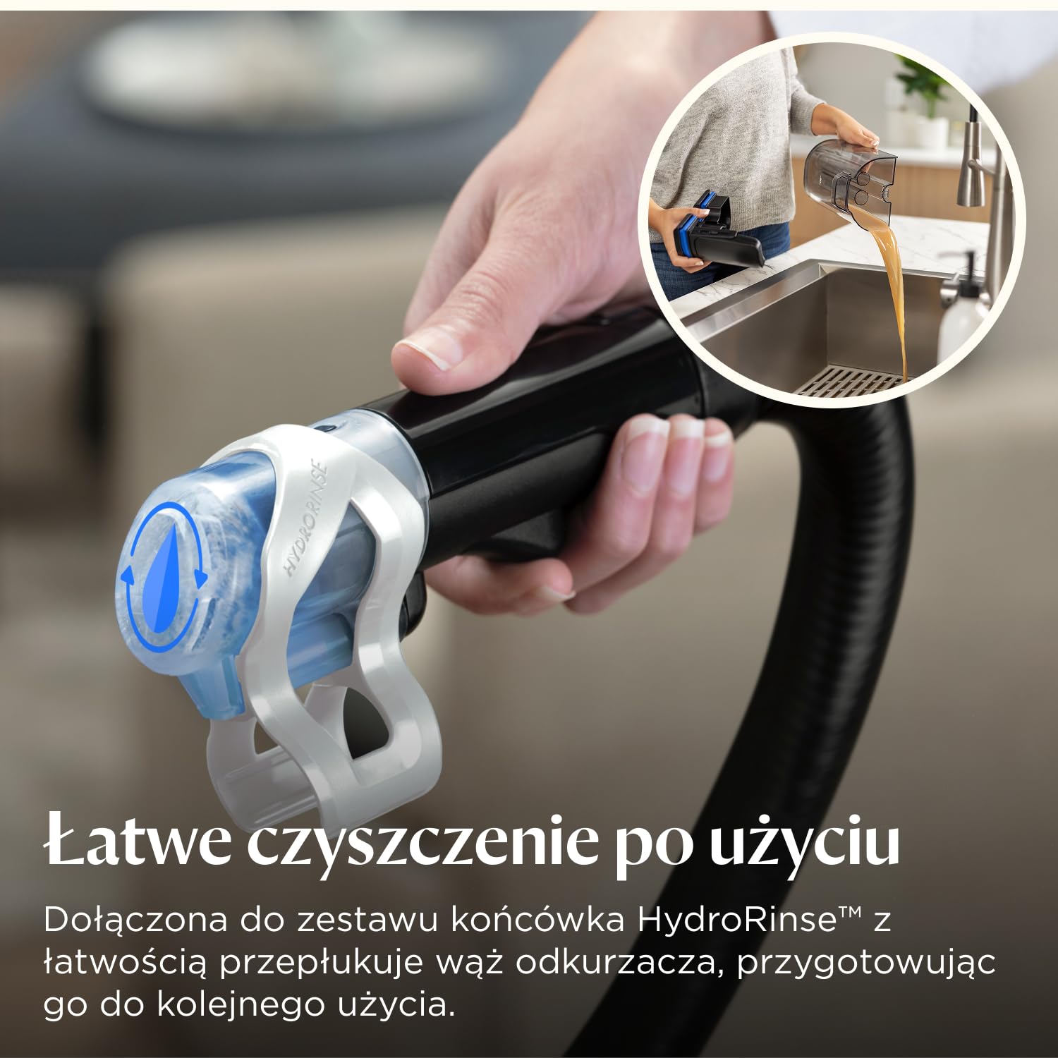 BISSELL SpotClean C5, Odkurzacz Piorący do Tapicerki, Odkurzacz do Dywanów z Systemem Triple Action, Lekka Odkurzacz do Prania Dywanów, Tapicerki, Samochodów, Kanapy i Innych, Mocny Silnik 400W, 3861N