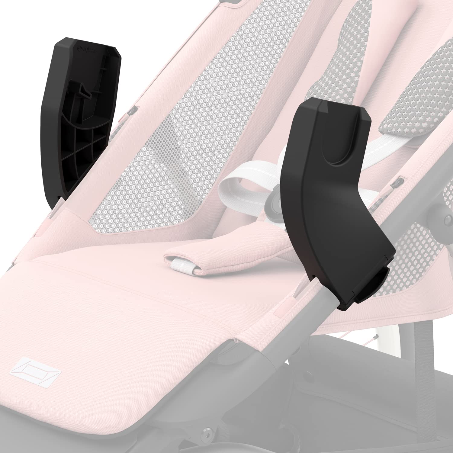 Cybex Babyschalen-Adapter AVI für Jogger-Kinderwagen, Schwarz