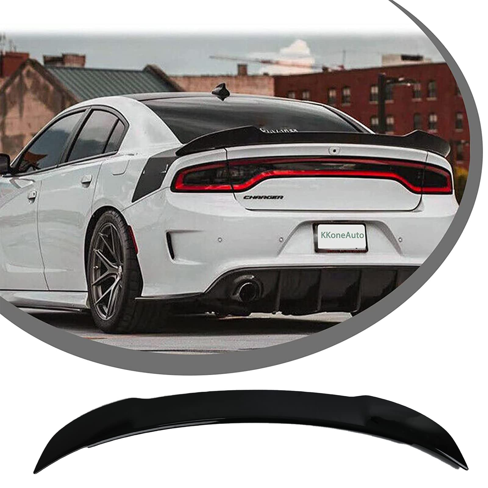 Buy Rear Trunk Spoiler Wing Compatible with 20112021 Dodge Charger SRT