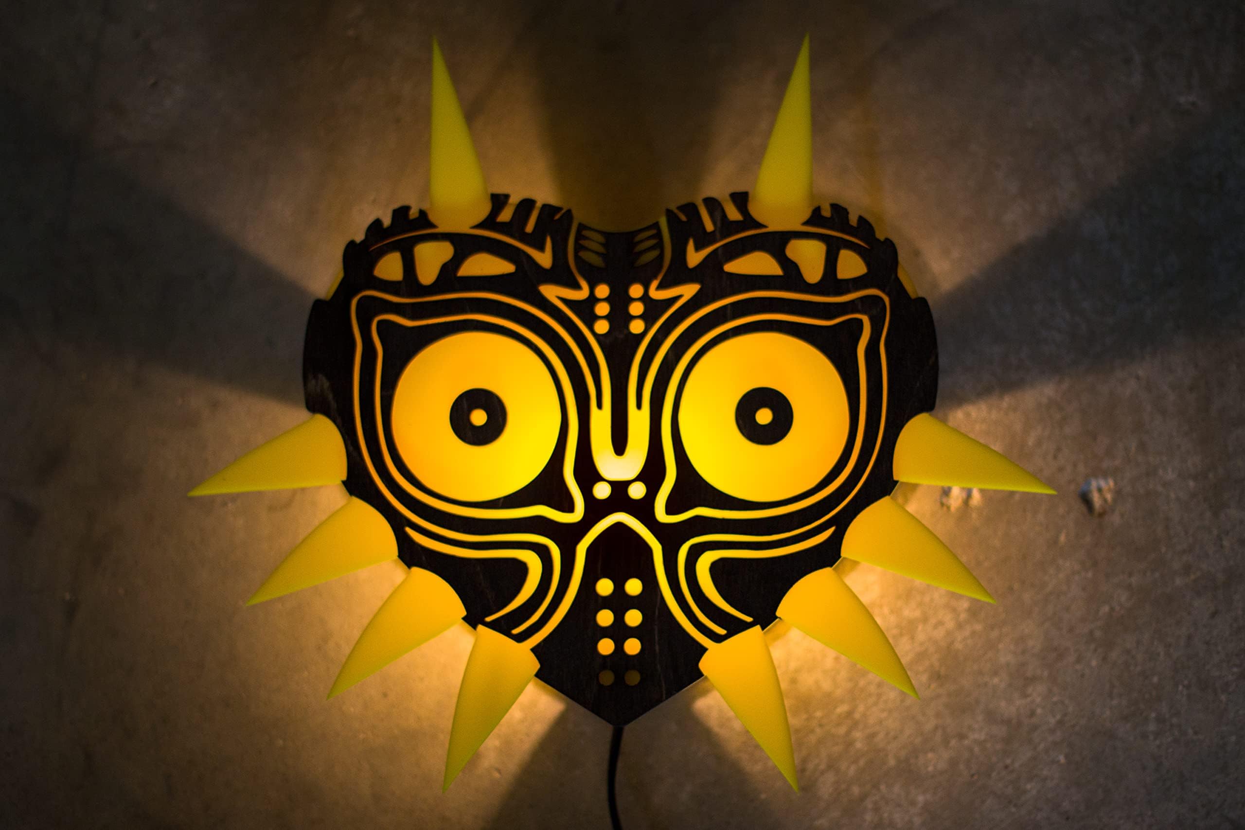 Majora's Mask - The Legend of Zelda - Wall mountable lamp