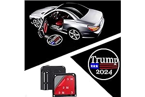 Donald Trump 2024 Car Door Led Welcome Laser Projector