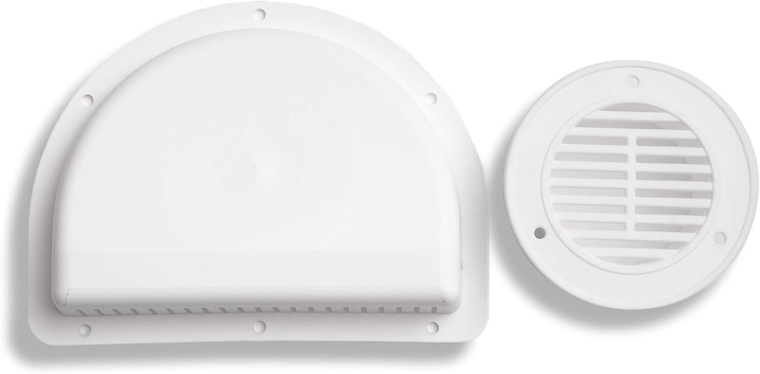 Buy Toughgrade Rv Atv Cargo Trailer Side Air Vent White Online In Vietnam B07fh7vbbk