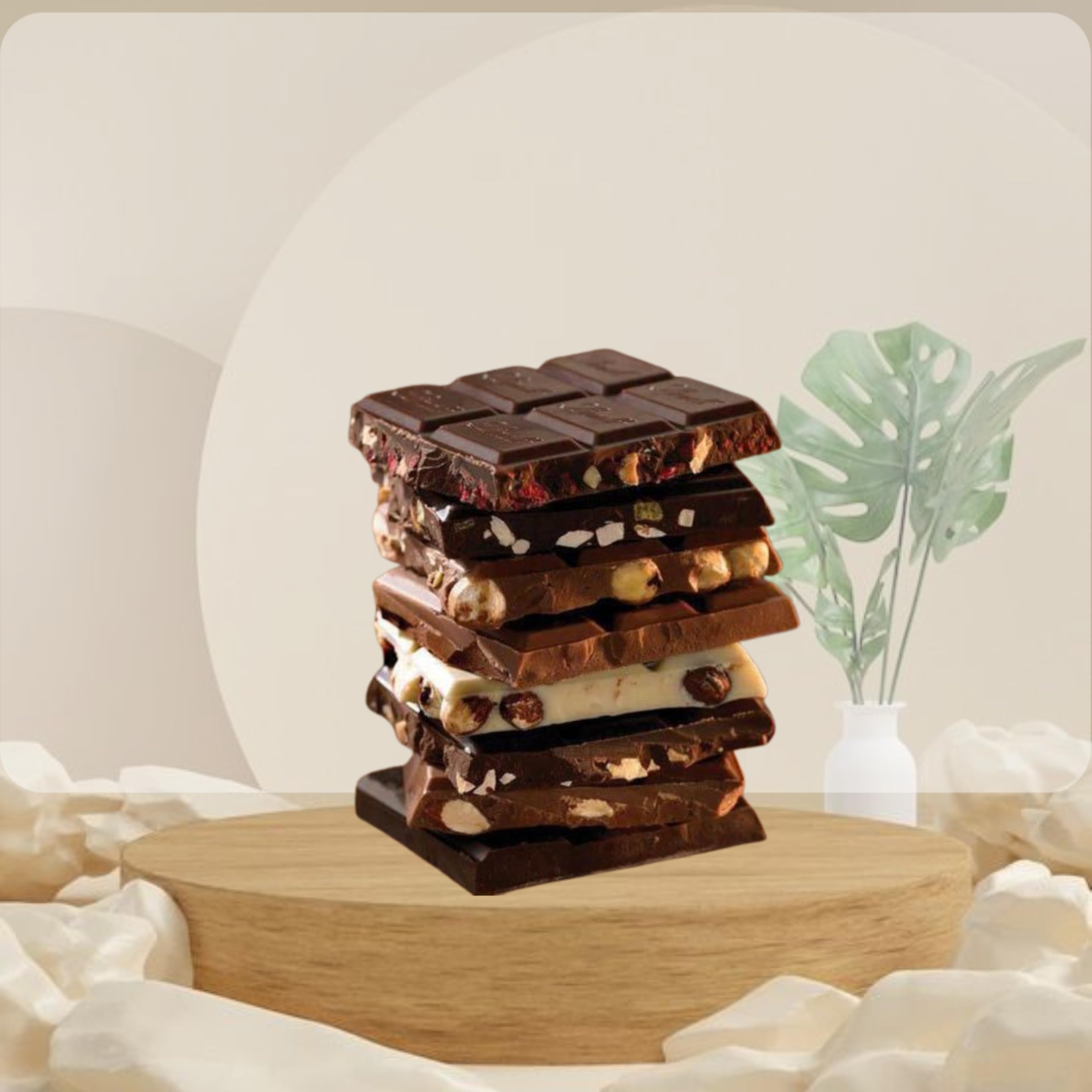 OotyMade.com Assorted Fruit and Nut Chocolate Bar - 500 Grams | Premium Homemade Ooty Chocolates | Vegan, Organic, Handcrafted Nutty Delight | Ideal for Gifting (B0C8CXTTTK) Amazon Price History, Amazon Price Tracker
