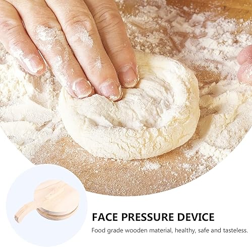 Miniatura 8 de DOITOOL Prensatelas de tortilla para la piel de masa hervida manual para tortilla de maíz de madera, prensatelas de tortilla prensadora de tortillas