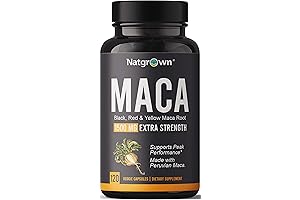 Natgrown Organic Maca Root Powder Capsules: The Ultimate Libido Booster for Women