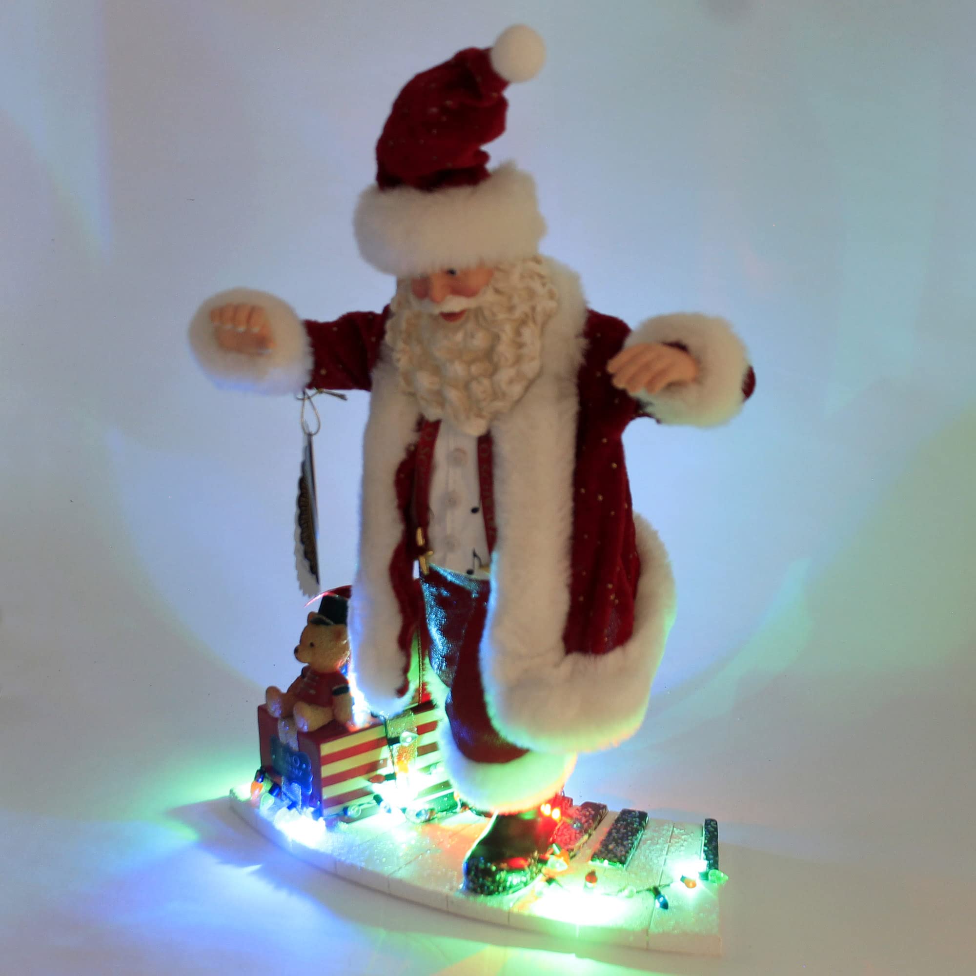 Amazon.com: Department 56 Possible Dreams FAO Schwarz Santa on The