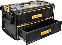 Vista 3 de DEWALT ToughSystem Caja de herramientas, 2.0 con dos cajones, 21.8 pulgadas (DWST08320)