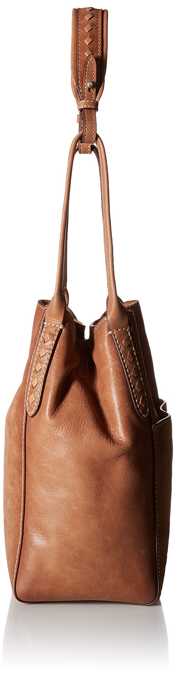 FRYE womens Reed Zip Leather Hobo