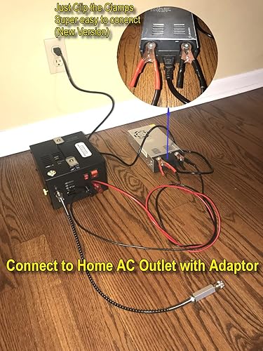 Miniatura 3 de Compresor de aire PCP portátil de alta presión de calidad A+ para pistola de rifle de aire, etc., coche 12V o 110V, parada automática, sin aceite,