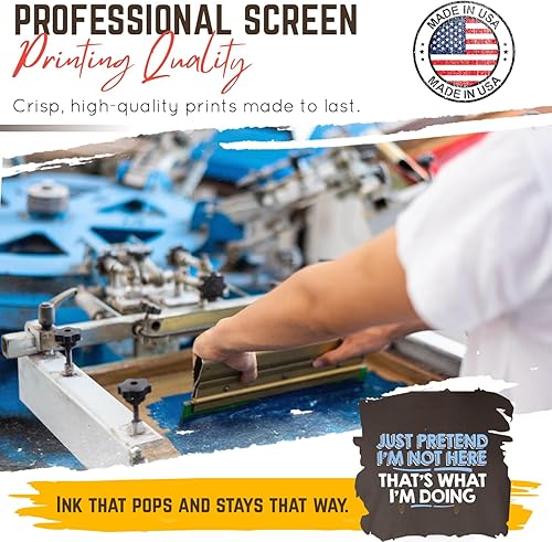 Miniatura 4 de Camiseta divertida sarcástica con texto en inglés "Just prettend I'm Not Here"