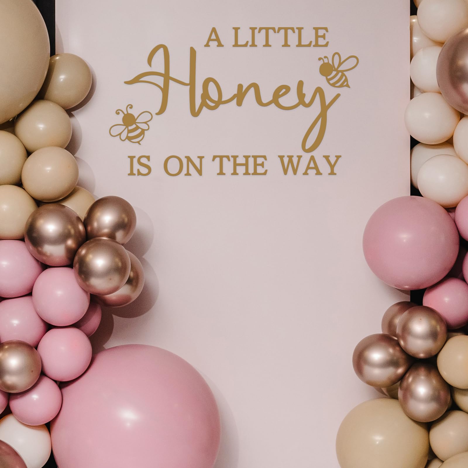 Baby Bee Party Aufkleber - Bienen Thema Babyparty Dekoration