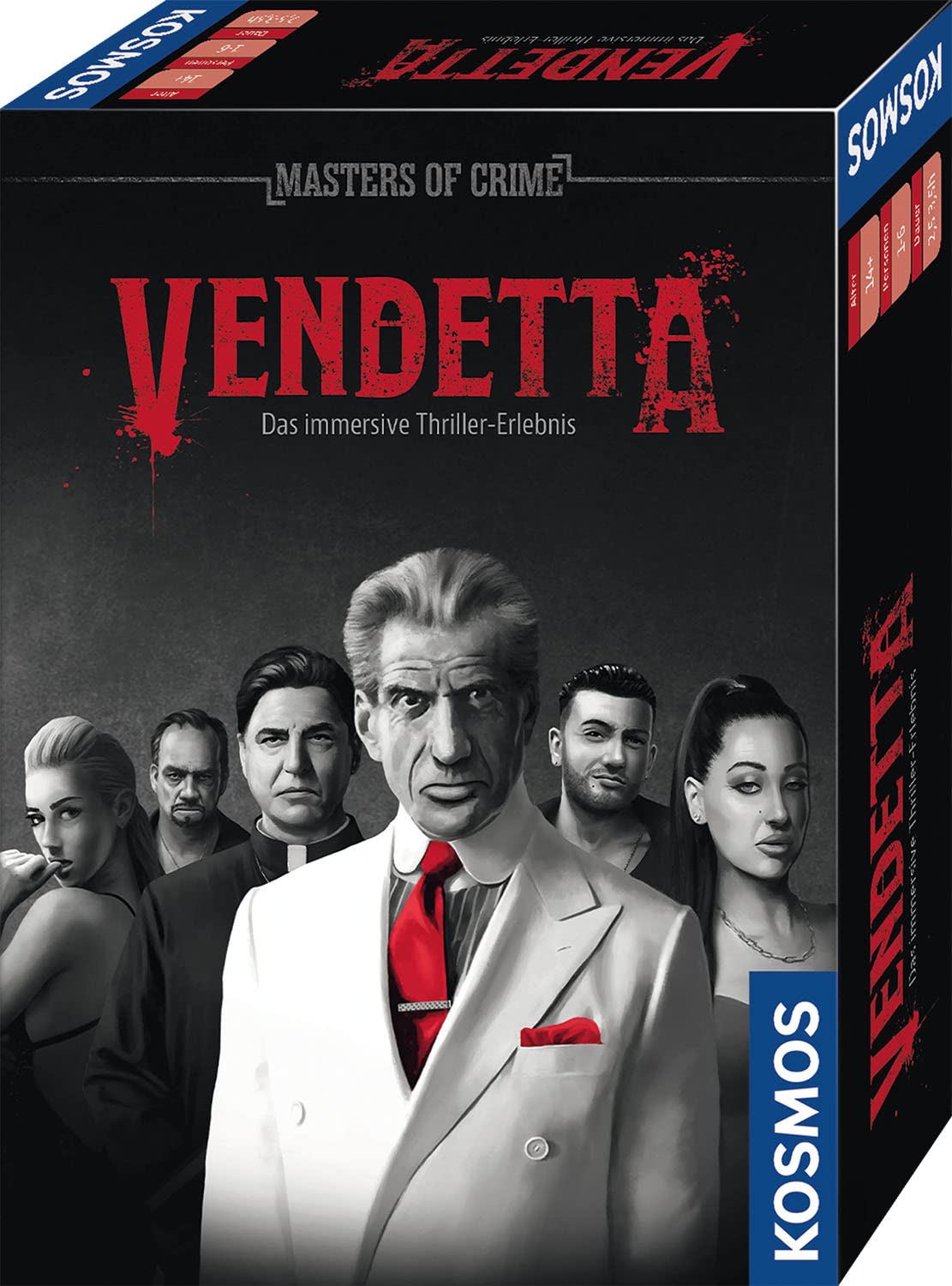 Kosmos 683825 Masters of Crime Vendetta - Immersive Thriller Experience, Crime Scene Escape Game for Adults Puzzle Game Detective Crime Exit Game Fall Escape Room Game Crime Game