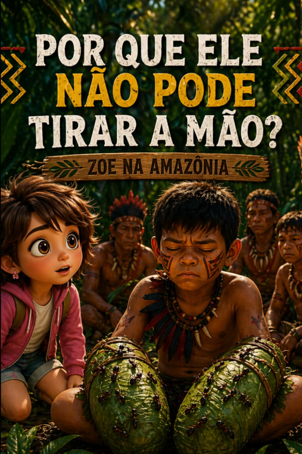 POR QUE ELE NÃO PODE TIRAR A MÃO?: ZOE NA AMAZÔNIA (ZOE PELO MUNDO)