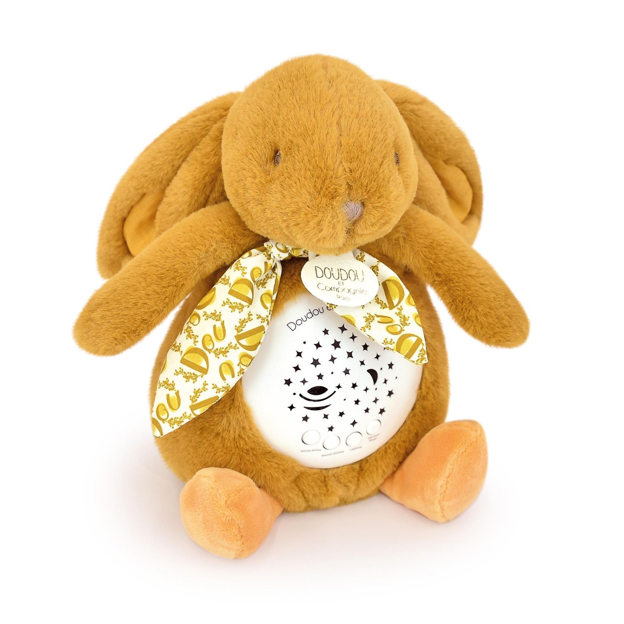 Doudou Rabbit Musical Night Light Star Projection