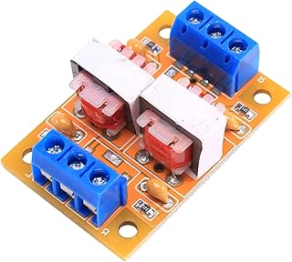 Plauauyt Audio Isolator Vehicle Common Ground Suppression Interference Noise Isolation Module Transformer Coupler 1Pcs