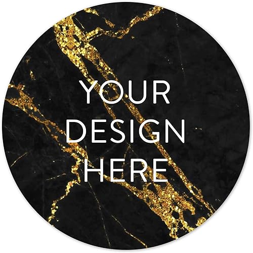 Vista 1164 de DayStar Custom Signs & Design - 100 adhesivos de vinilo personalizables, con texto, imagen, diseño y logotipo; adhesivos para logotipo de embalaje