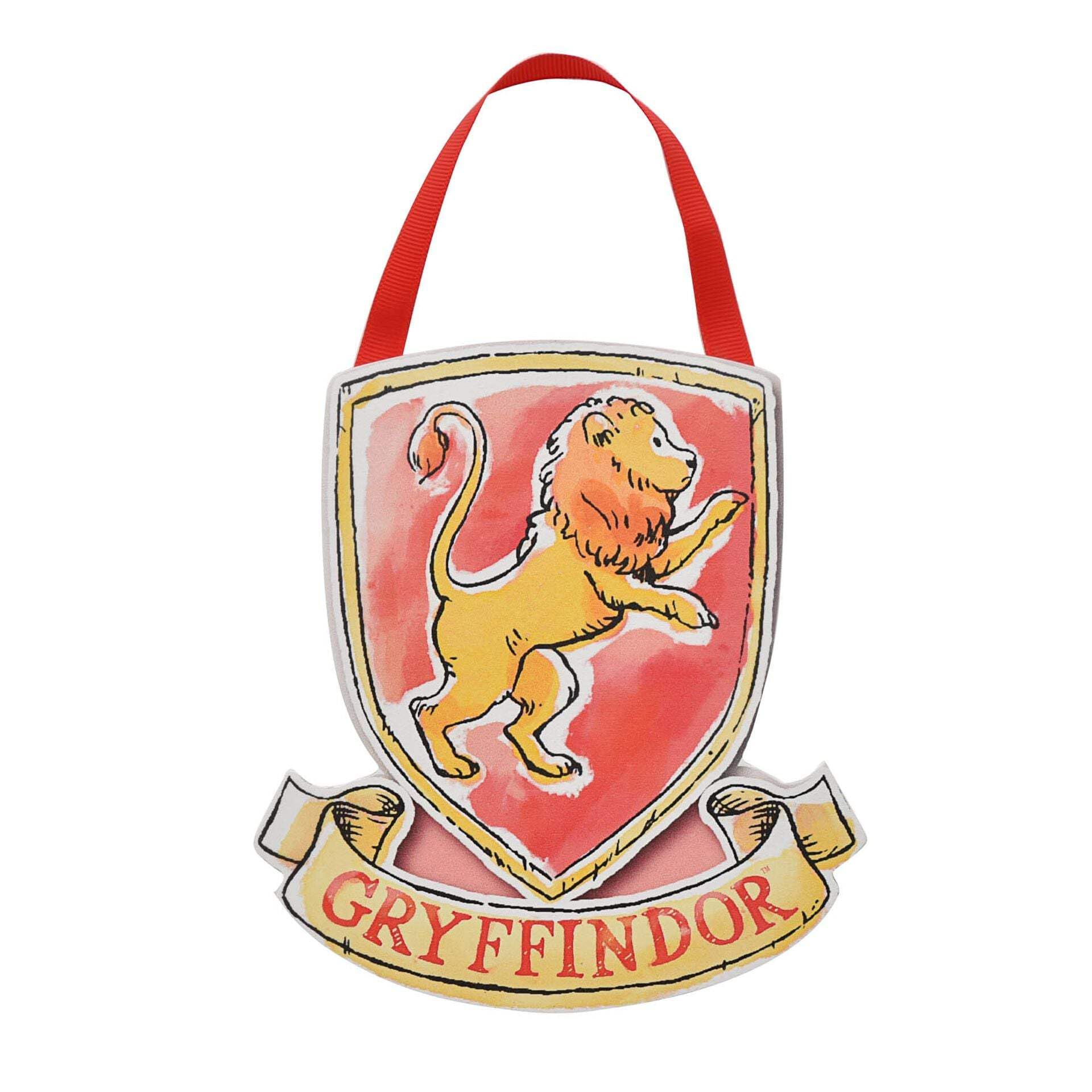 Harry Potter Set Of 4 Hanging Wall Plaques - Hogwarts House Crests Signs, Multicoloured, 14.5cm x 15cm - Image 4
