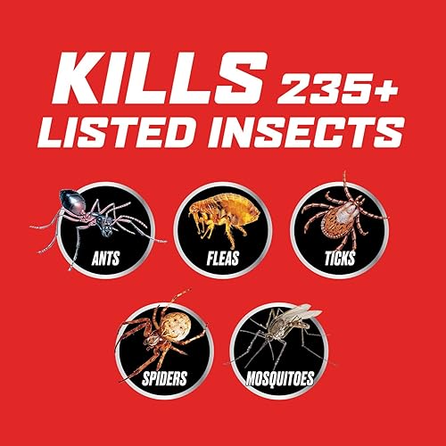 Miniatura 3 de Ortho Mata insectos al aire libre listo para rociar para patio, jardín y paisajes, funciona en hormigas, arañas, pulgas y garrapatas, 32 onzas