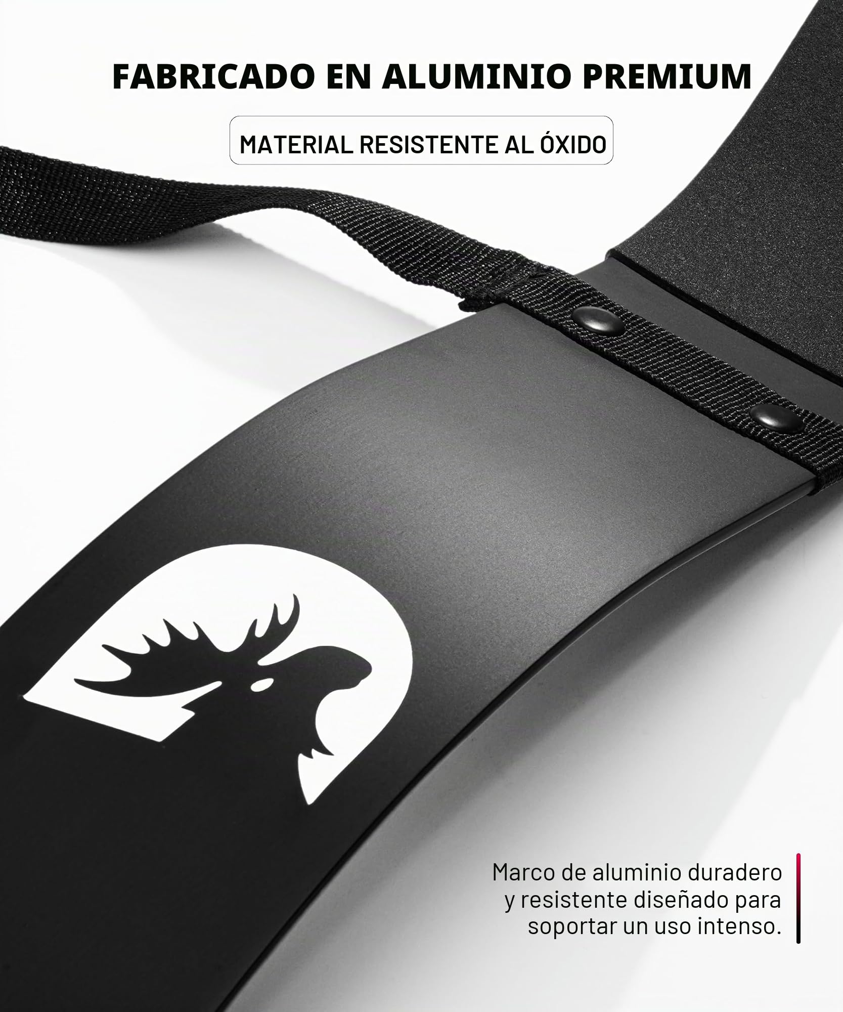 DMoose Fitness Brazo Curl Blaster Grosor Calibre Remaches de Aluminio, Resistente, Forma ergonómica y Ajustable – Mejorar definición y Fuerza Muscular en Tus Brazos – Premium Grado Bodybuildi