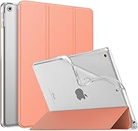 Vista 14 de MoKo Funda para Nuevo iPad de 9ª/8ª/7ª generación (2021/2020/2019), TPU suave translúcido esmerilado, carcasa trasera delgada, funda protectora