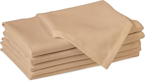 Vista 92 de Encasa XO Juego de 12 servilletas de tela color azul cobalto, 17 x 17 pulgadas, servilletas de cena de algodón de color sólido, servilletas de boda